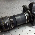 CAFADIS LichtFeld Objektiv Prototyp mit einer Olympus E-P1 Kamera