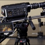 CAFADIS LichtFeld Objektiv Prototyp mit einer RED One Videokamera