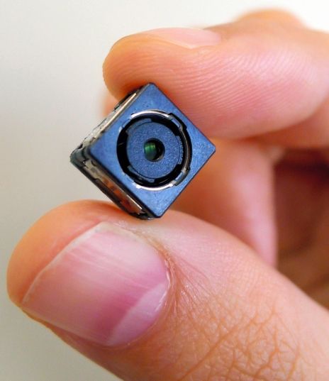 Toshiba announces tiny LightField camera module for Smartphones and Tablets, Ready by End of fiscal 2013 (photo: Takashi Kamiguri)