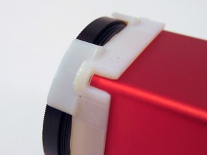 Eigenbau 2.0: Spezieller 49 mm Lytro Filter Adapter im 3D-Druck (Foto: Perry-Myworld)