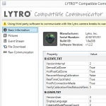 Lytro Compatible Communicator: Basic Information (screenshot: Jan Kucera)