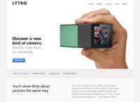 Lytro Light Field Camera (1st Gen.) - Official Product Information (Website Screenshot, 12.01.2013)