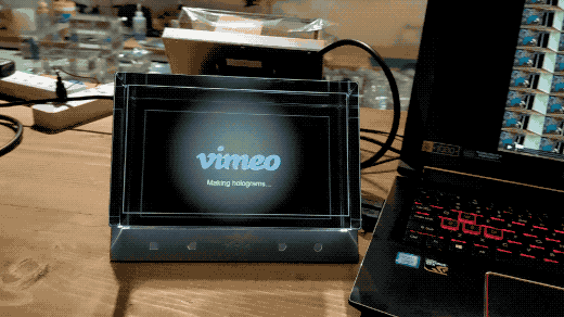 Vimeo opens a channel for holographic video (source: Vimeo)