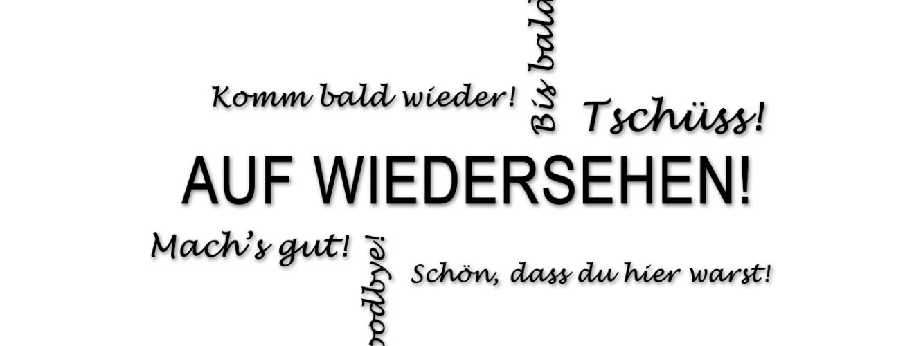 Auf Wiedersehen!
