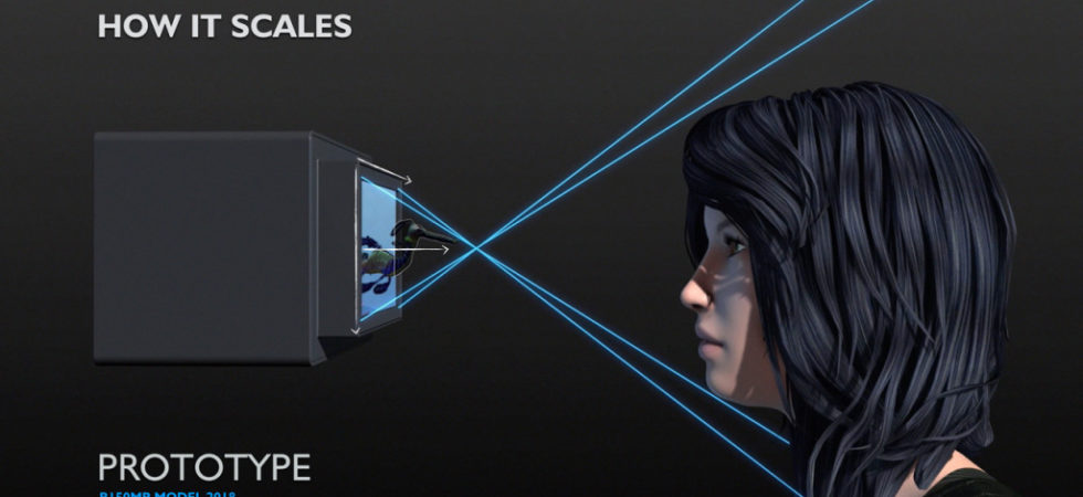 Light Field Lab demonstrates Holodeck Prototype Modules (rendering: Light Field Lab)